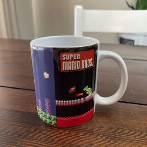 Super Mario Bros World 8-4 11 oz. Coffee Mug, Entertainment Earth Nintendo